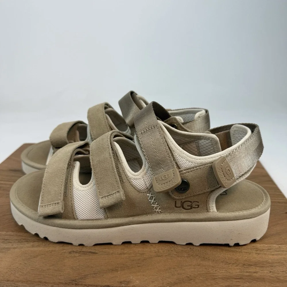New‎ Mens UGG Goldencoast Multi Strap Strappy Outdoor Walking Sandal Sz 10